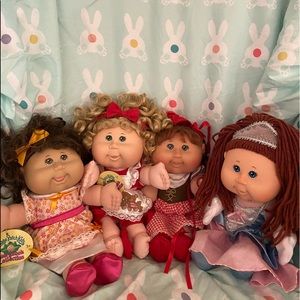 Cabbage Patch Kids Fairy Tale!! Story Book Cabbage Patch Dolls Rare Great Shape!